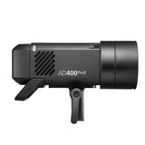 Godox AD400ProII 400Ws Portable Outdoor Battery Flash (Right Side View)
