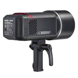 Godox 2-Light Event & Portrait Photography Kit with Cloudy Blue Backdrop