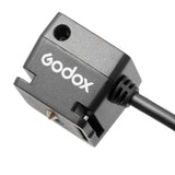 Godox AS-01 Auto Sensor for the LUX Master Retro Flash Close Up of Shoe Connector