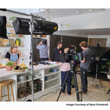 Godox KNOWLED AT200Bi Being used to illuminate a  kirchen set for a cookery show - Image Courtesy of Ryan Priestnall
