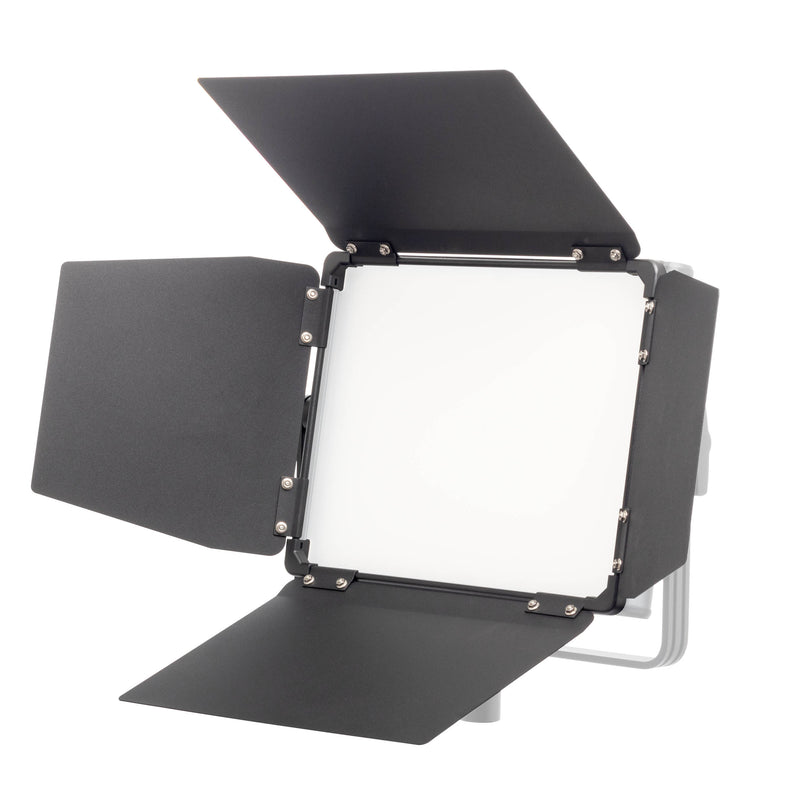GODOX BD-50 BARN DOOR SET MOUNTED TO AN LDX50Bi