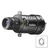 BFP Bowens S-Type-Fitting Interchangeable Lens Projection Attachment with 85mm Lens Optic For Flash