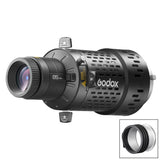BFP Bowens S-Type-Fitting Interchangeable Lens Projection Attachment with 85mm Lens Optic For Flash