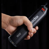 Godox BG02 Battery Grip Being held in a person's hand