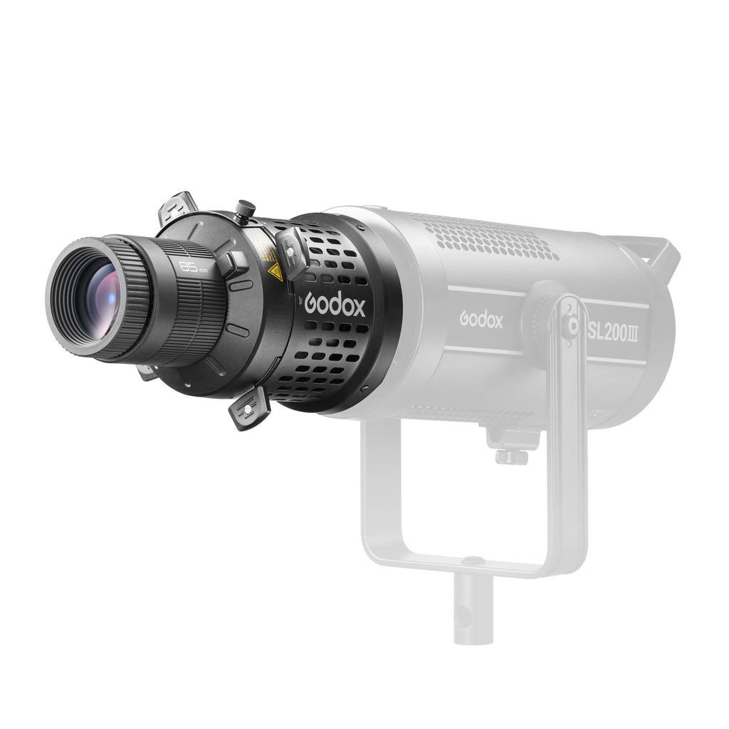 BLP LED Projection Attachment with 85mm Lens Optic by Godox