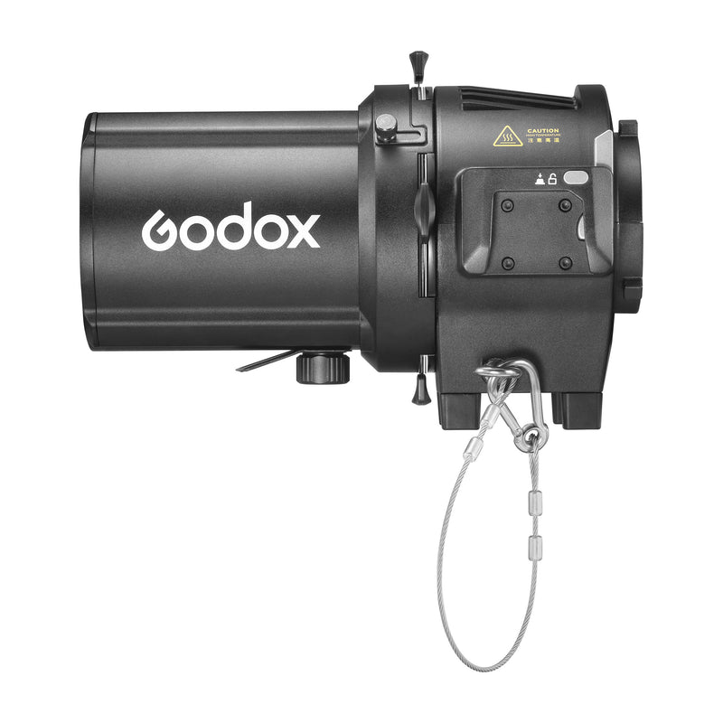 GODOX KNOWLED BP36K Projection attachment without lens optic (side view)