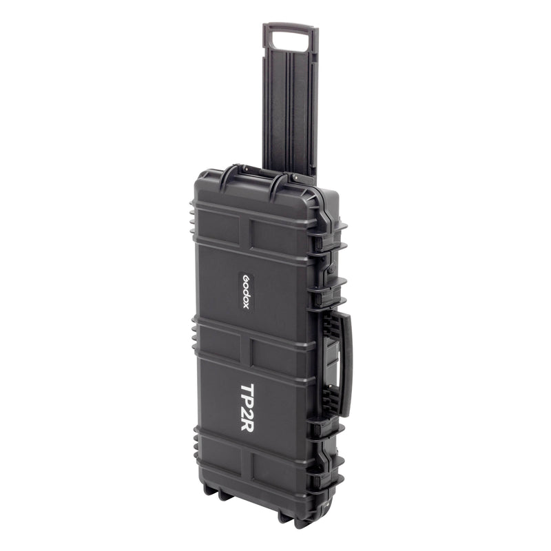 Godox CB-76 Hard Carrying Case for four KNOWLED TP2R Pixel Tubes with pull handle extended