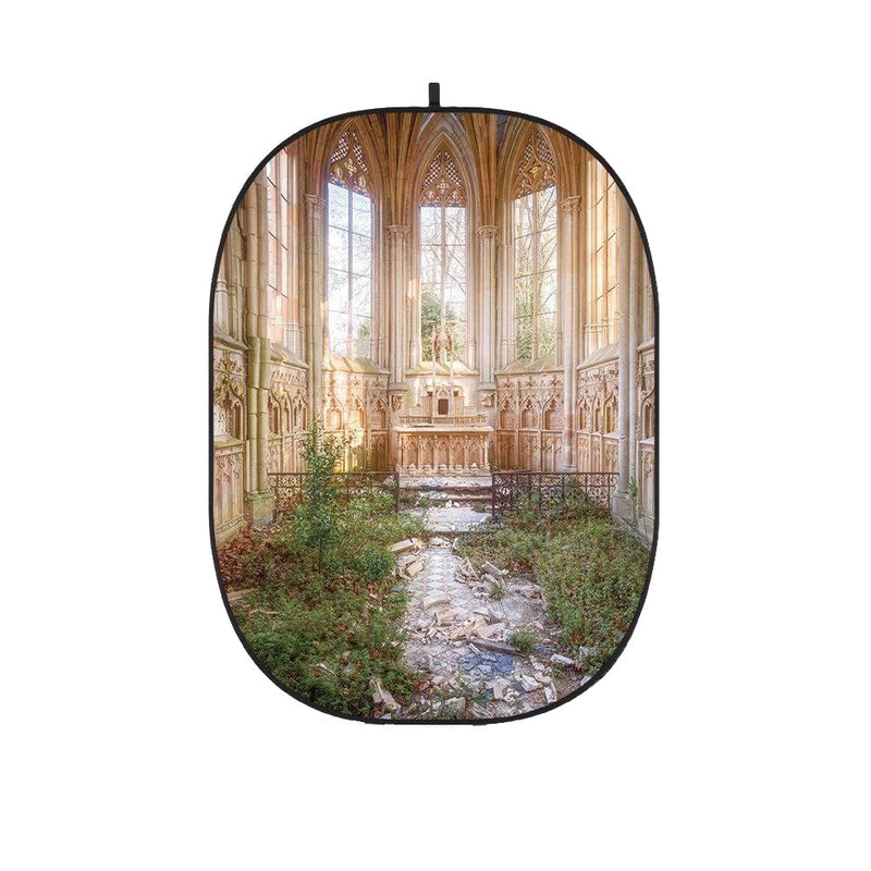 GODOX CBA-CA0004 Collapsible Backdrop ABANDONED SITIES 2x1.5m (CBA-CA0004)