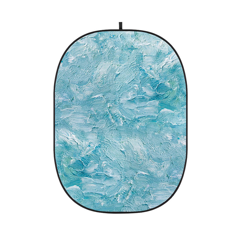 CBA-PA0003 2x1.5m Abstract Painted Pop-Up Photo Background