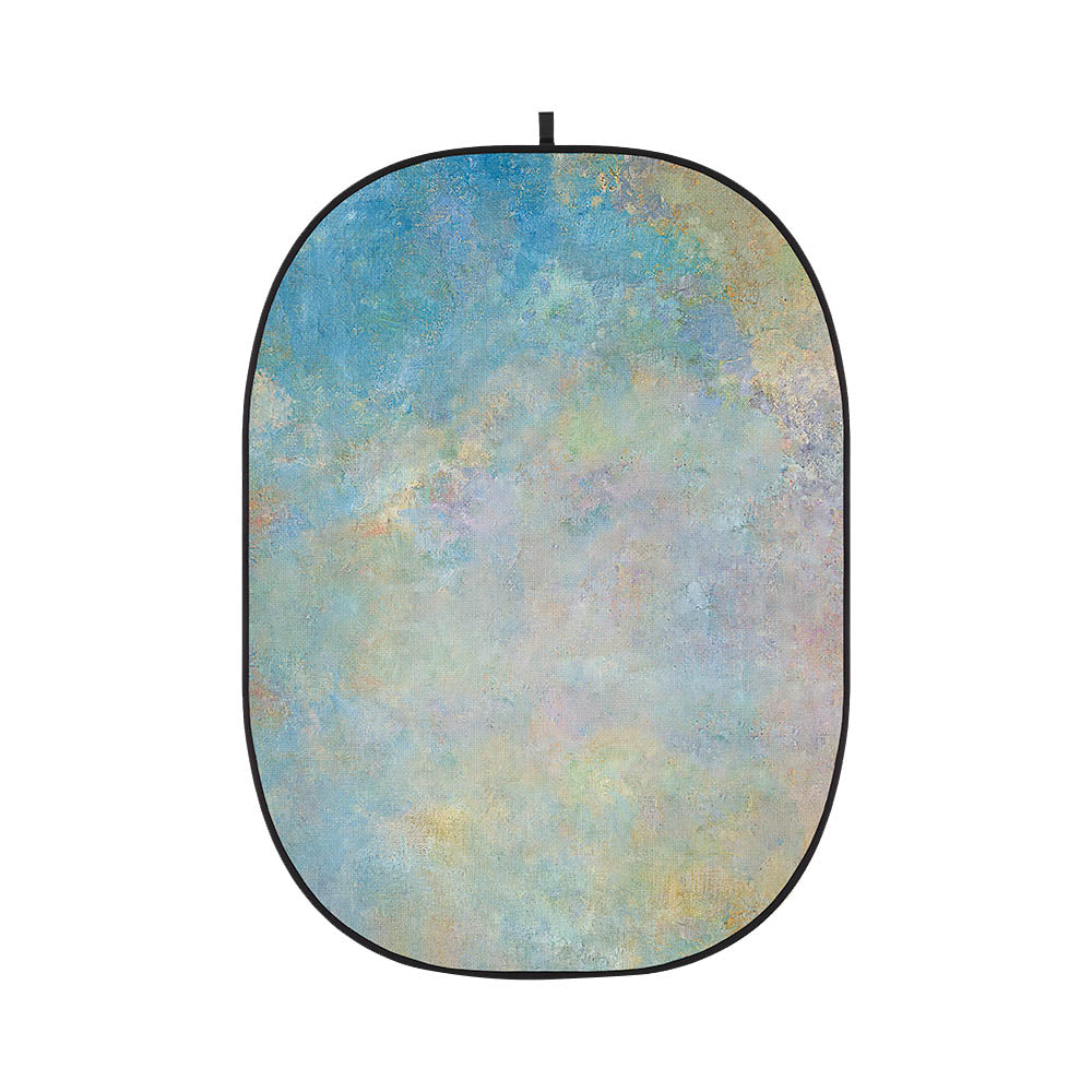 CBA-PA0007 2x1.5m Abstract Painted Pop-Up Studio Background