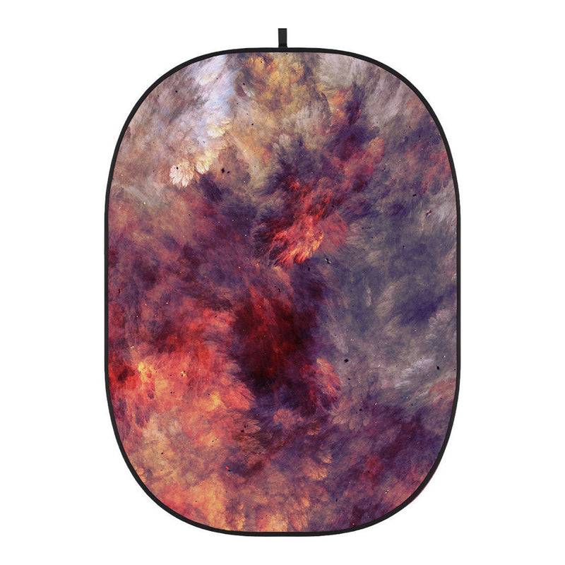 CBA-PA0012 2x1.5m Abstract Painting Collapsible Backdrop