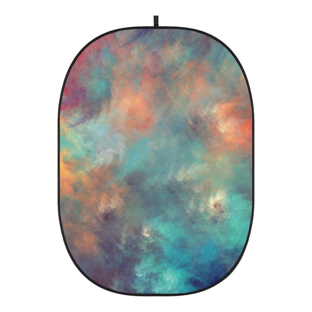 CBA-PA0013 2x1.5m Abstract Painting Collapsible Backdrop