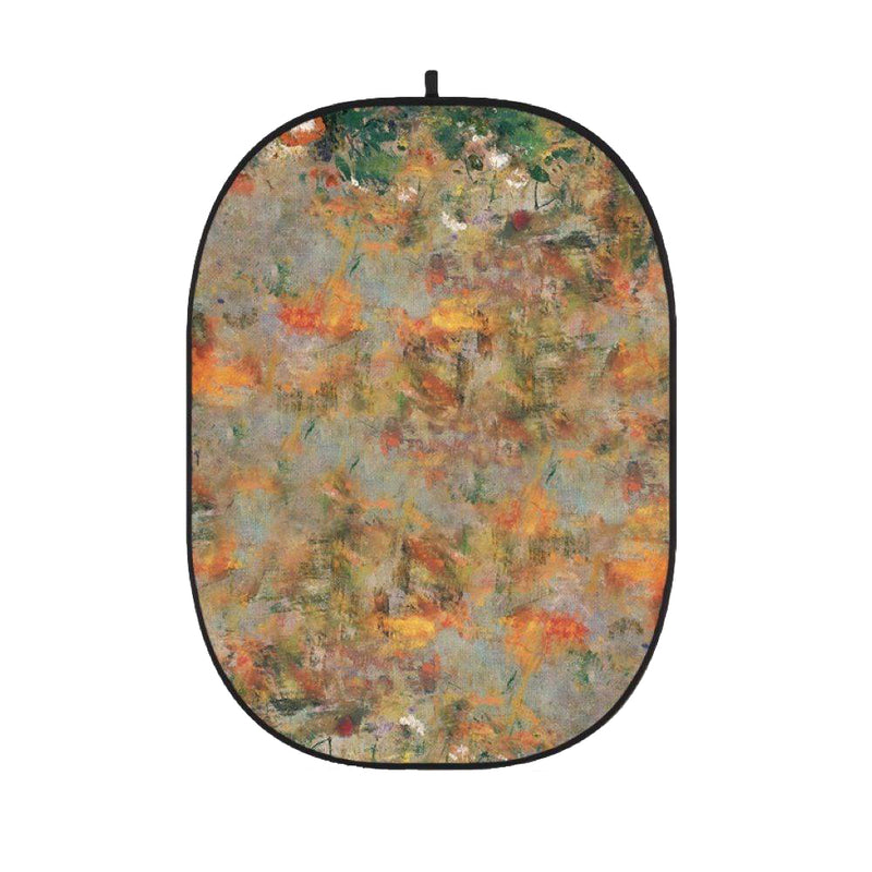 CBA-PF0004 2x1.5m Floral Painting Collapsible Backdrop
