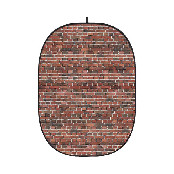 GODOX CBA-WB0006 Collapsible Backdrop BRICK WALL 2x1.5m (CBA-WB0006) (SPECIAL ORDER)