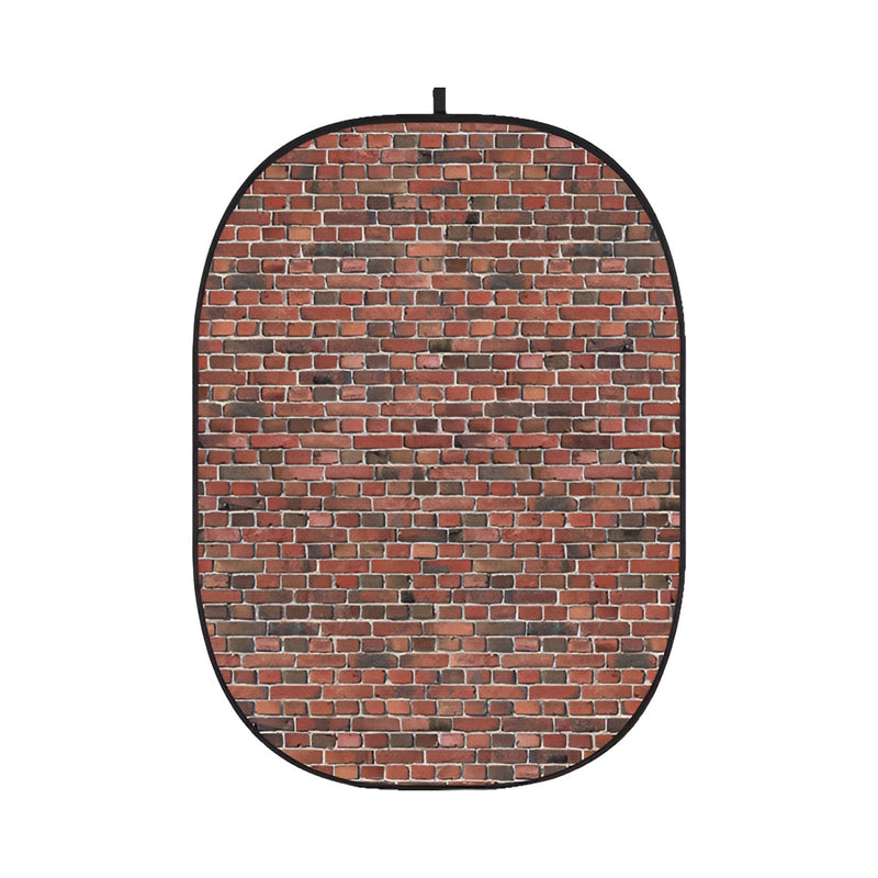 GODOX CBA-WB0006 Collapsible Backdrop BRICK WALL 2x1.5m (CBA-WB0006) (SPECIAL ORDER)