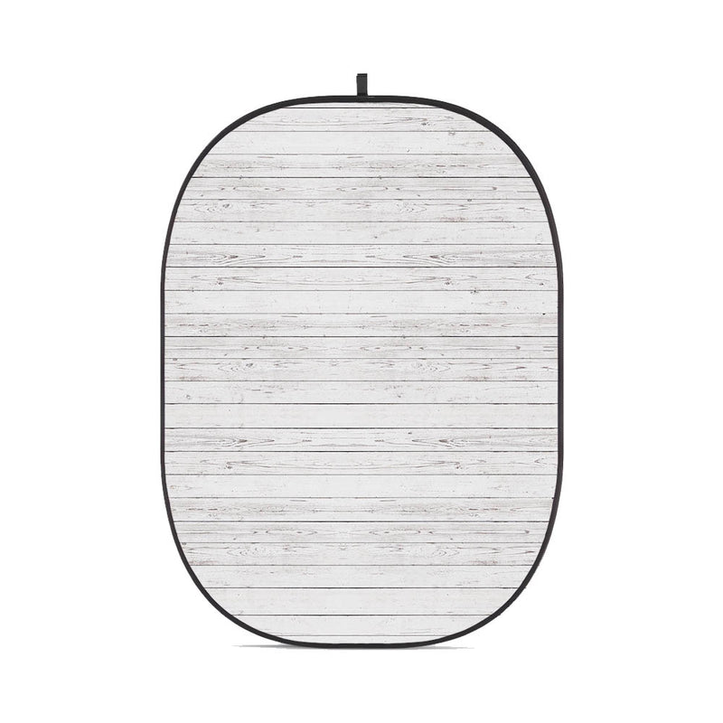 CBA-WW0007 2x1.5m Wooden Wall Pop-Up Photo Backdrop