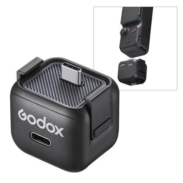CUBE-OP3 RX 2.4GHz Wireless Microphone Receiver for DJI Osmo Pocket 3