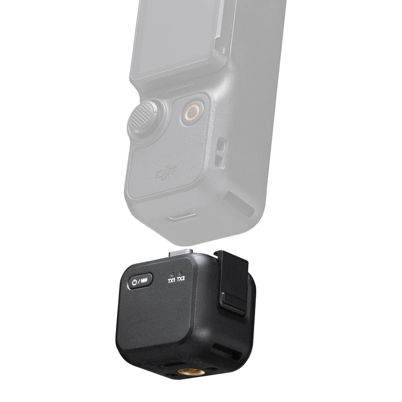 CUBE-OP3 RX 2.4GHz Wireless Microphone Receiver for DJI Osmo Pocket 3
