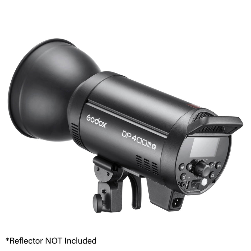 Godox DP400IIIV Mains-Powered Studio Flash Strobe with Reflector (Not included)
