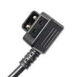 Close-up shot of the Godox DT-C1 D-Tap Cable's D-Tap Connector