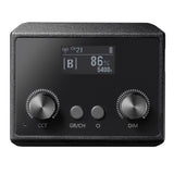 Godox ES45's Control panel with a digital display and knobs on a white background