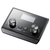 Godox ES45's Control panel with a digital display and knobs on a white background