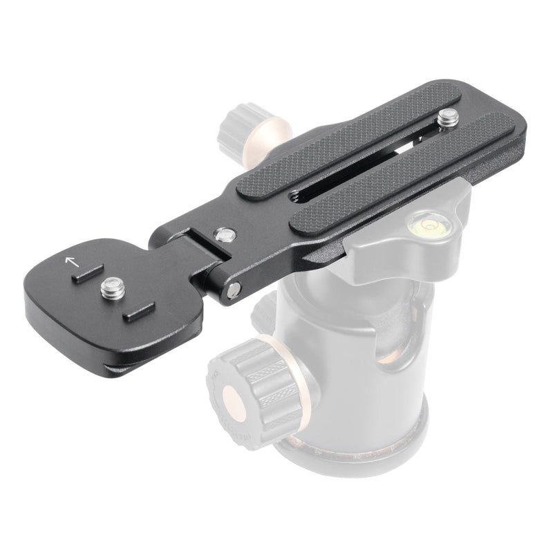 Godox FB01 Camera Mount Flash Bracket for LUX Master Mounted to an Arca-Swiss Tripod Head
