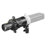 Godox AD-FP Projection attachment mounted to an AD200 Pro II Pocket Flash