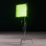 GODOX FS200 Softbox being used with a KNOWLED F200R LED Light Mat