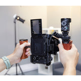 Godox GAC-IC13 Hotshoe Extension Cable Camera Shoe Mount being used in a camera rig