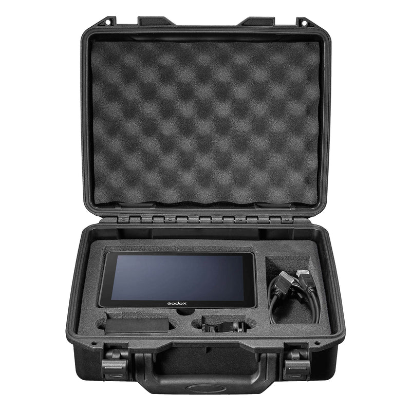 Godox GMB-01 Hard Carry Case for the Godox GM7S Field Monitor interior (Monitor and Cables Not Included)