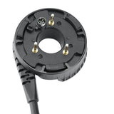 A Close-up Godox H400P Extension Head Socket
