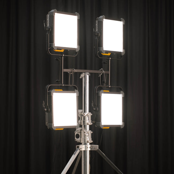 KNOWLED HJ04 4-Light Junior Offset Bracket for Godox KNOWLED P600Bi, P600R Hard, and P300R (SPECIAL ORDER)