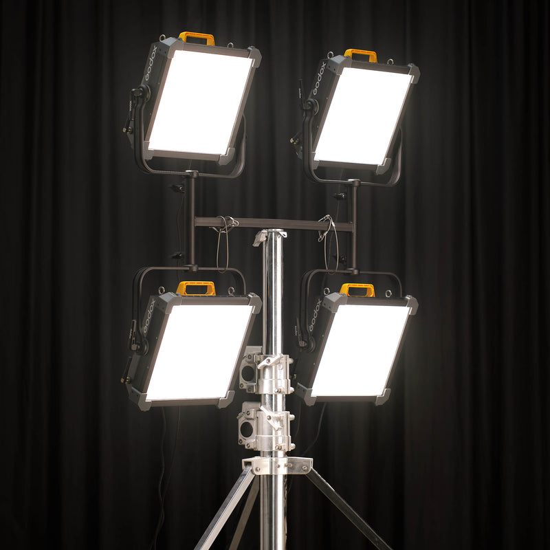 KNOWLED HJ04 4-Light Junior Offset Bracket for Godox KNOWLED P600Bi, P600R Hard, and P300R (SPECIAL ORDER)