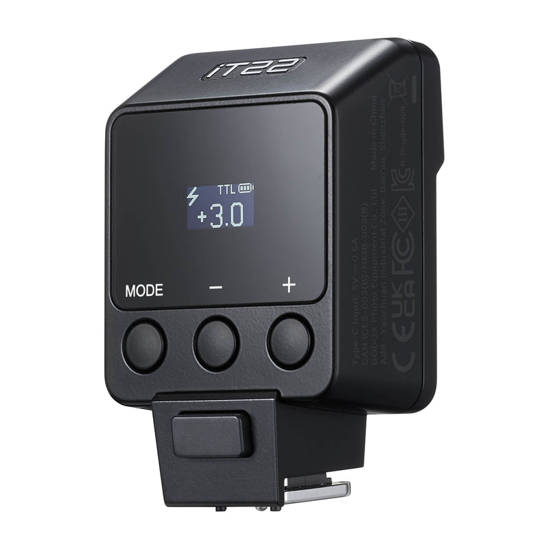 GODOX iFLASH iT22 MINI TTL CAMERA FLASH For Nikon Three-Quarter Rear View
