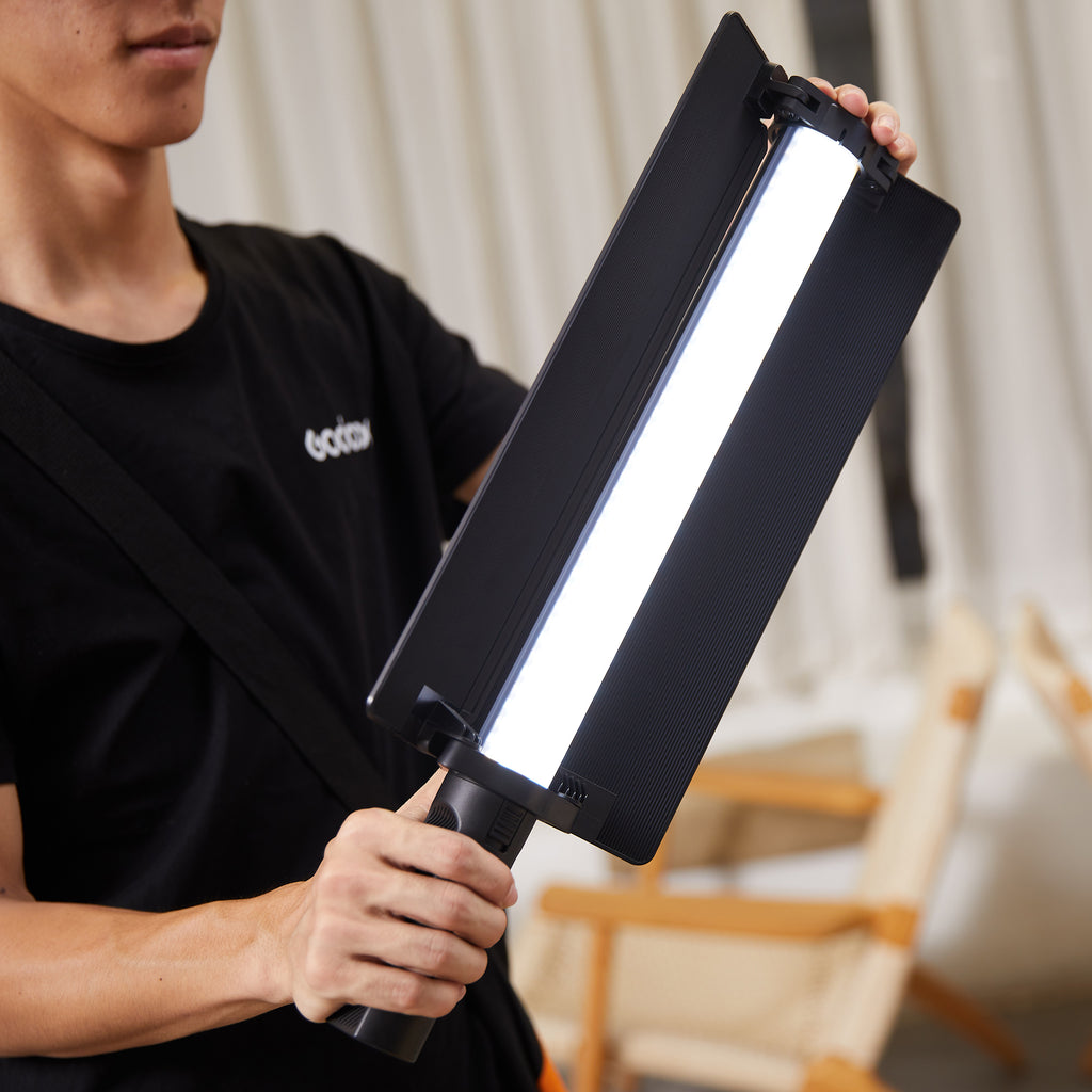 Led Light Hanheld LC500mini Bi-Colour LED Portable Handheld Video Light Wand