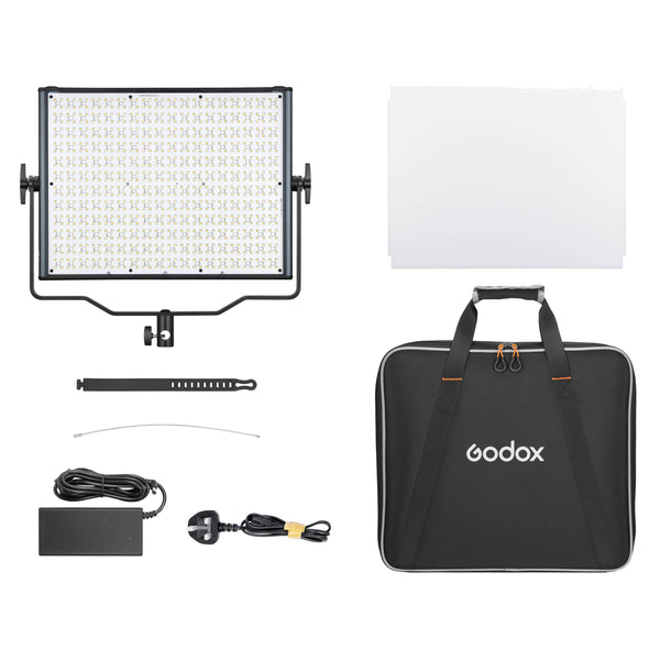 GODOX LDX100rR RGB LED Light Panel box Content