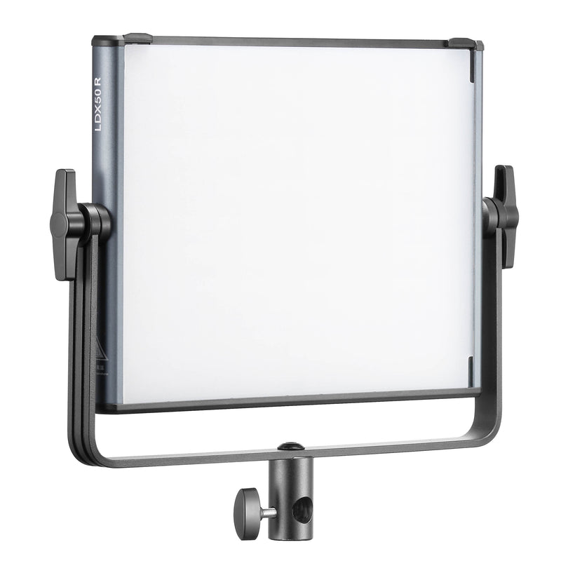 LDX50R RGBWW Ultra-Thin Flat Panel LED Light with Barndoor