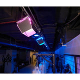 Godox LDX50R RGBWW LED  Studio Light Panels mounted to a ceiling rig