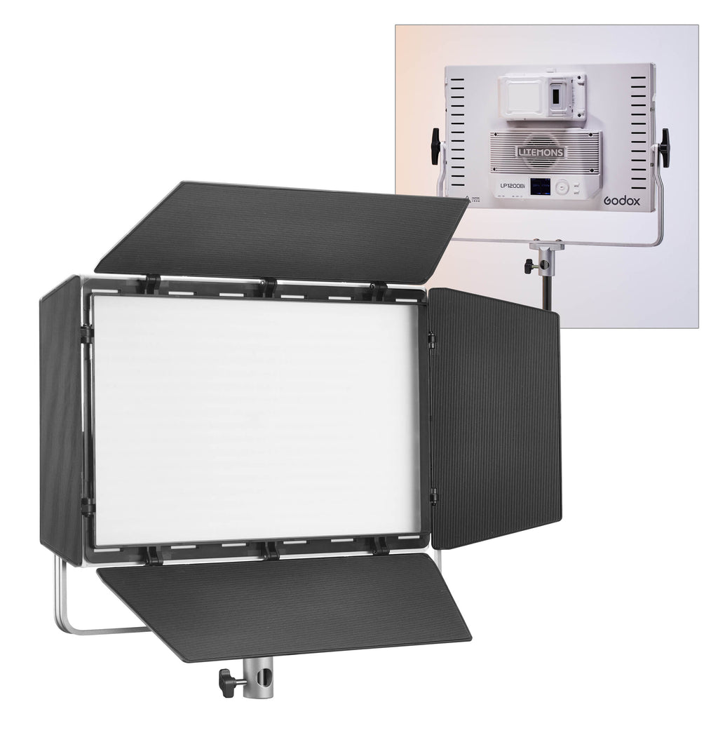 Colmon Led Panel Litemons LP1200Bi 120W Powerful Bi-Colour LED Panel Light