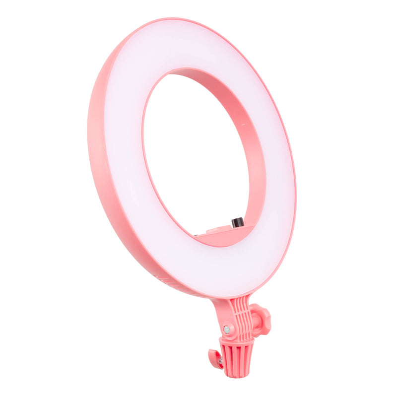 Godox LR180 Bi-Colour LED Ring Light  Three-quarter Front View