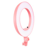 Godox LR180 Bi-Colour LED Ring Light Three-quarter Front View