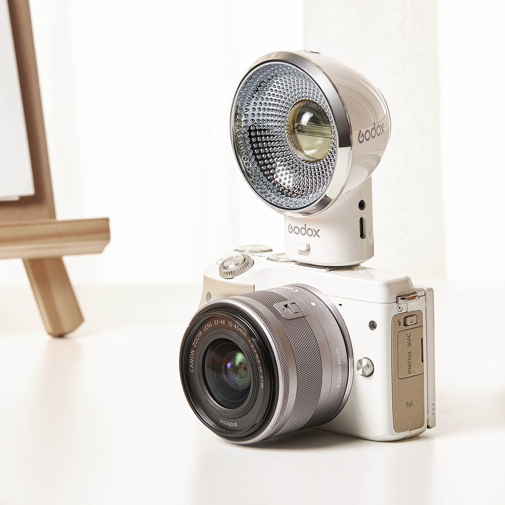 Lux Elf Retro-Styled Speedlite Camera Flash By Godox