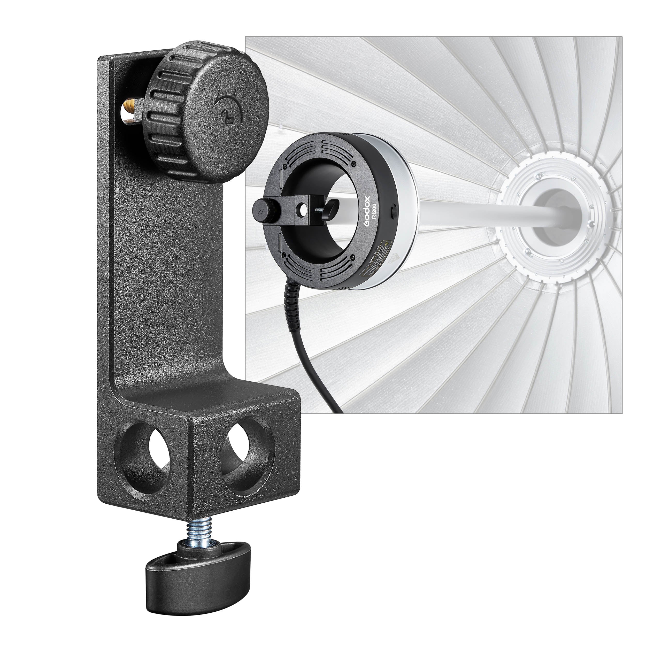 Godox MB-02 Mounting Bracket for R1200 Ring Flash