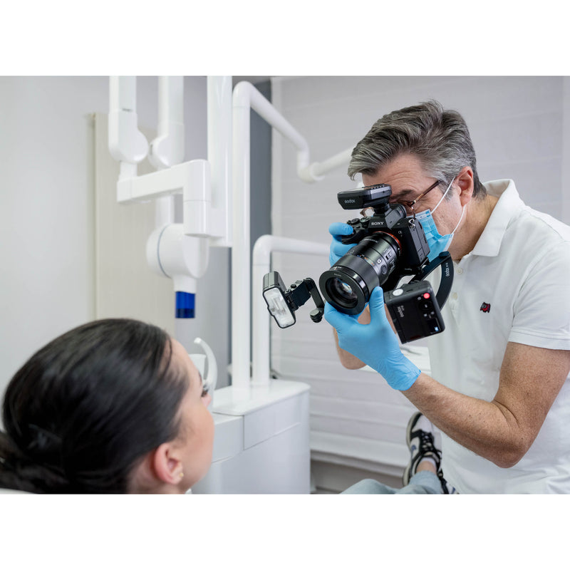 MF-DB Dental Photography Bracket for the Godox MF12