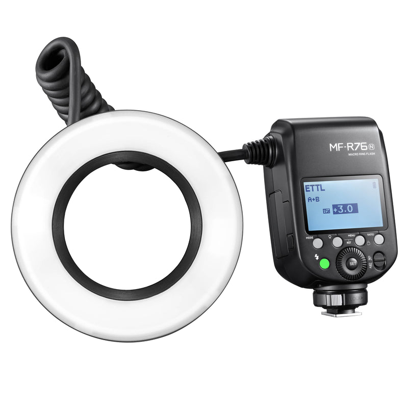 Godox MF-R76N TTL Macro ring Flash