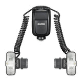 Godox MF-T76 Twin-Head Macro Flash Front View