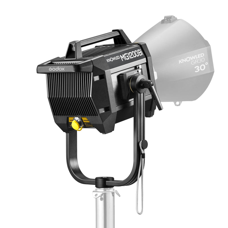 GODOX KNOWLED MG1200Bi Head  (Three-Quarter Back View)