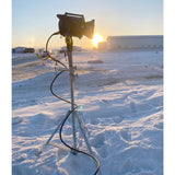 Godox MG1200Bi being used in the snow