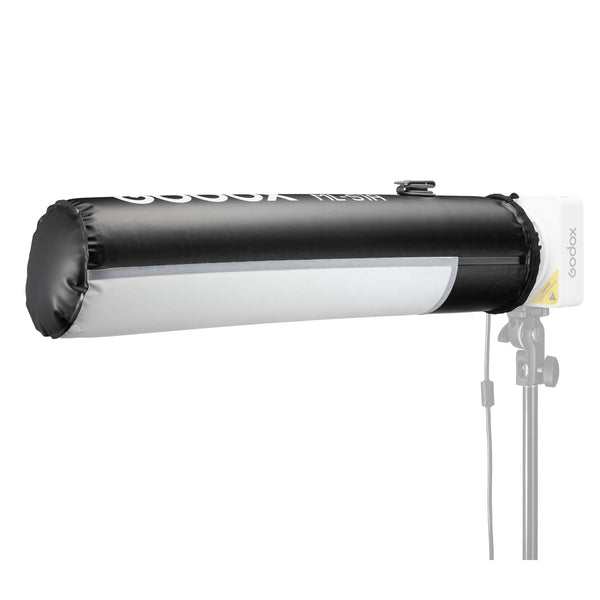 GODOX ML-S1A Air Tube softbox Mounted to an ML100R